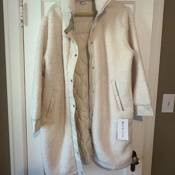 Altheta Fleece Hybrid Coat size XL NWT - Picture 2 of 5